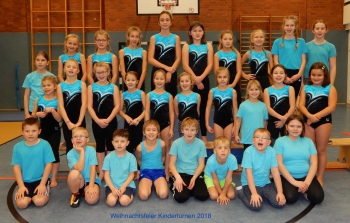 Gruppenfotos Turnkinder 2018