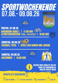 Sportwochenende beim TuS Barenburg